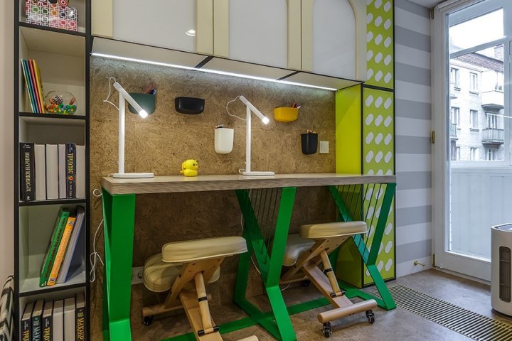 Фото проекта «Пробковый пол ECO CORK MADEIRA SAND в проекте 