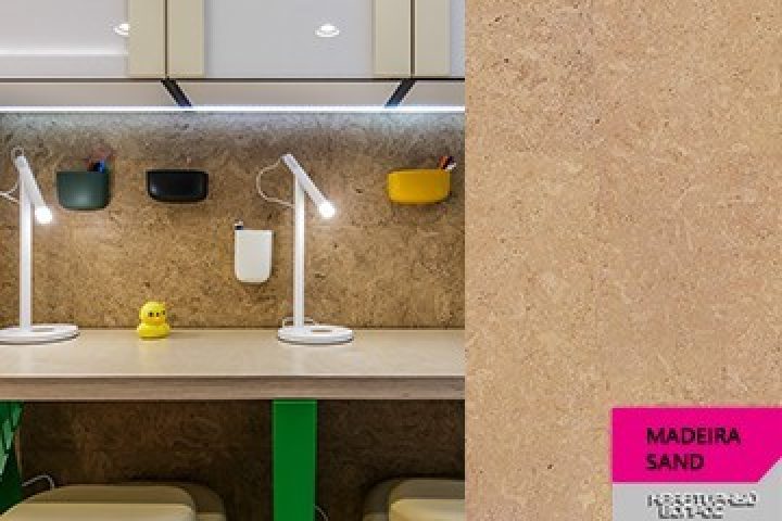 Пробковый пол ECO CORK MADEIRA SAND в проекте "Квартирного вопроса".