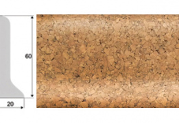 пробковый пол Плинтус C101 колер 8