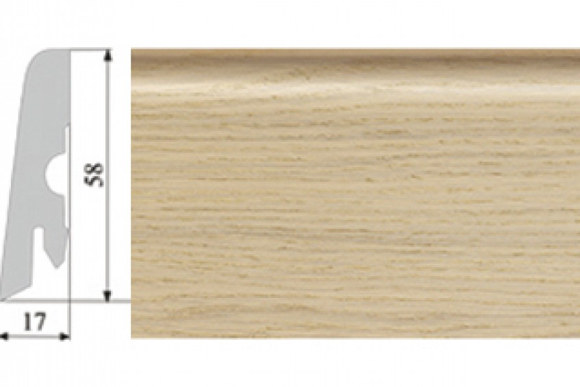 Плинтус Oak Creme