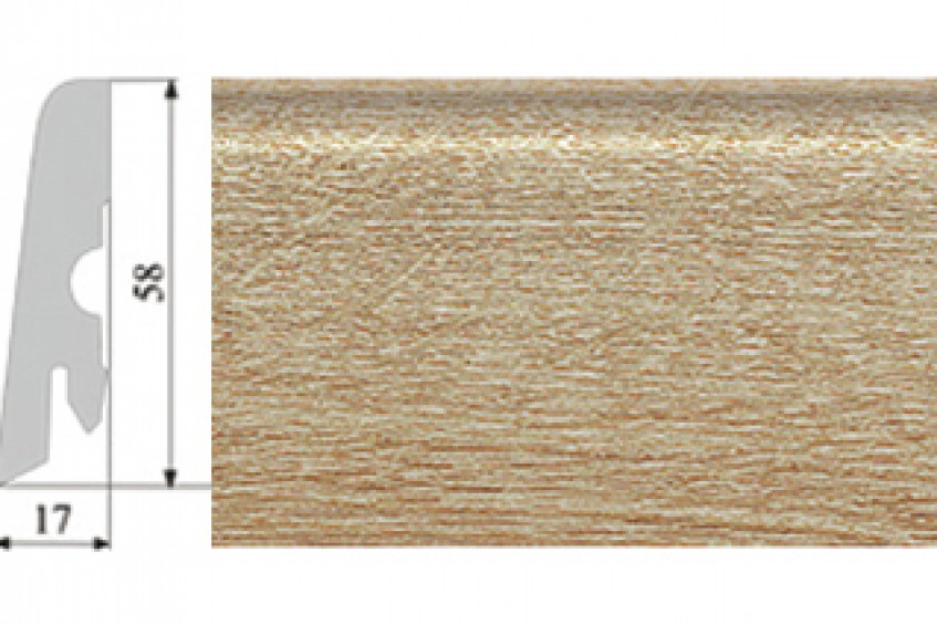 Плинтус Oak Washed