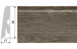 другие виды пробкового пола Плинтус Oak Brushed
